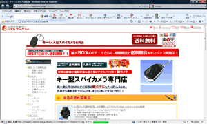 リアルドロップシッピングのカスタマイズ機能で変更したサイト